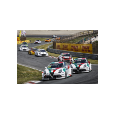 Fabrizio Giovanardi e Gianni Morbidelli - WTCR 2018 - Circuit Zandvoort (NLD)
