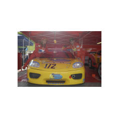 Stefano Pierdomenico sulla vettura di Giusy Tocco - Coppa Selva di Fasano 2003