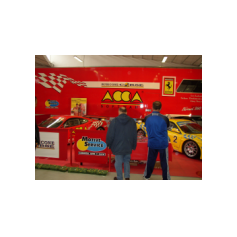 Cesena, Novembre 2003 - Lo stand Isolani Racing Team/Rubicone Corse al salone motoristico Ruotando Ruotando