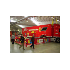 Cesena, Novembre 2003 - Lo stand Isolani Racing Team/Rubicone Corse al salone motoristico Ruotando Ruotando