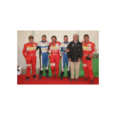Cesare Ragazzi tra Stefano Pierdomenico, David Baldi, Simone Faggioli, Giorgio Croce e Leo Isolani - Verzegnis/Sella Chianzutan 2006