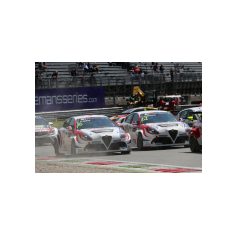Davit Kajaia e Dušan Borković - TCR 2017 - Monza